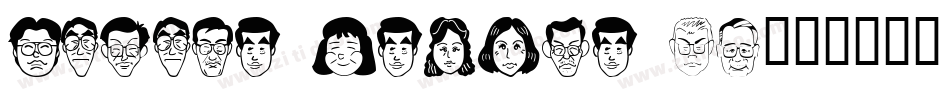 Sakabe People 03字体转换